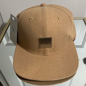 King Apparel Wool Snapback Cap